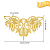 Ethnic Style Polyester Metallic Thread Embroidery Iron on Applique Patch LS-PATC-WH0005-67A-2