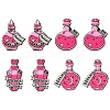 8Pcs 4 Styles Acrylic Pendants MACR-FS0001-76-1