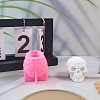 DIY Food Grade Skull Candle Silicone Molds PW-WG93F69-01-4