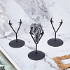 Alloy Crystal Ball Crafts Holder ODIS-WH0030-260EB-5