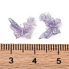 Butterfly with Flower Transparent Resin Cabochons FIND-L019-06B-3