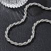 6MM 304 Stainless Steel Rope Chain Necklaces SA-CBA2696-04P-3