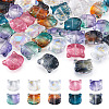 50Pcs 10 Colors Glass Beads GLAA-FS0001-26-9