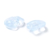 Electroplate Glass Cabochons EGLA-D007-04G-3