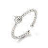 Brass Cup Peg Open Cuff Ring Settings LS-KK-G518-02P-02-1