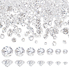 700Pcs 7 Styles Diamond Shape Grade AAA Cubic Zirconia Cabochons ZIRC-BBC0002-96-1
