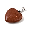 Synthetic Goldstone Pendants G-G956-B15-FF-4