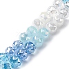 Transparent Glass Beads Strands GLAA-Q009-01D-1