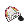 Cat Shape Enamel Pins JEWB-P039-11EB-02-3