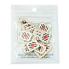 16Pcs 4 Styles Alloy Enamel Pendants ENAM-FS0001-69-6