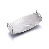 304 Stainless Steel Slide Charms STAS-F179-19AS-2
