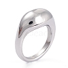 Non-Tarnish Unisex 304 Stainless Steel Finger Rings X-RJEW-K233-11B-P-3