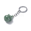 Natural Green Aventurine Keychains KEYC-P011-04P-06-3