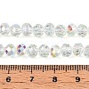 Transparent Glass Beads Strands X-EGLA-N016-6mm-06-4