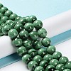 Natural Malachite Beads Strands G-F571-27AB1-12mm-5