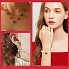 32Pcs 16 Styles Opaque Resin Pendants RESI-SC0002-50-5