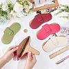 1Pc PU Leather Glasses Case AJEW-CN0006-94A-3