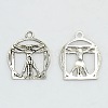 Tibetan Style Zinc Alloy Pendants PALLOY-A17920-AS-LF-1