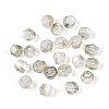 Transparent Spray Painted Glass Beads X1-EGLA-N018-4mm-03-2
