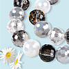 4 Strands Electroplate Glass Bead Strands GLAA-PA0001-09B-3