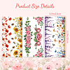 3 Sheets 3 Styles PVC Waterproof Decorative Stickers DIY-WH0404-068-2