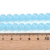 Imitation Jade Glass Beads Strands GLAA-T032-J8mm-04-4