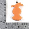 Halloween Theme Resin Pendants RESI-M046-01N-3