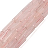 Natural Rose Quartz Beads Strands G-U010-A02-01-1