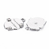 Rack Plating Alloy Crystal Rhinestone Pendants PALLOY-Q436-027B-NR-2