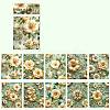 20 Sheets Flower Scrapbook Paper Pad PW-WGAF2F1-03-1