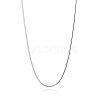 925 Sterling Silver Round Snake Chain Necklace STER-BB72406-A-2