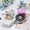 Leopard Print Polyester Ribbon OCOR-WH0047-43B-5