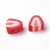 Handmade Polymer Clay Beads CLAY-R069-01F-2