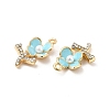 Alloy Rhinestone Enamel Pendants ENAM-K020-02D-3