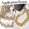 80Pcs Electroplate Glass Beads EGLA-PA0001-43B-5
