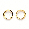 Brass Open Jump Rings X-KK-S358-001G-2