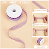 Nylon Pleated Elastic Mesh Lace Ribbon OCOR-WH0086-96C-4