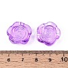 Baking Paint Transparent Glass Beads DGLA-N018-01G-3
