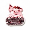 Cartoon Printed Acrylic Pendants MACR-K330-16C-2