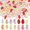 210Pcs 14 Styles Glass Charms FIND-PH0025-34-1