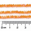 Transparent Glass Beads Strands EGLA-A044-T2mm-MB05-5