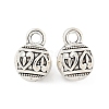 Tibetan Style Alloy Charms FIND-M011-11AS-1