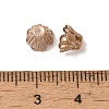 304 Stainless Steel Bead Caps STAS-P363-03A-RG-3