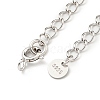 Rhodium Plated 925 Sterling Silver Chain Extender STER-C005-04P-2