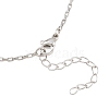 Brass Box Chain Bracelet Making KK-CBADBBF-02P-2