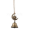 Iron Bell Pendant Decoration HJEW-JM02232-1