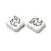 Handmade Porcelain Beads PORC-Z004-02B-2