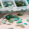 Natural Green Aventurine & Amazonite Beads G-TA0001-20-24