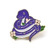 Chinese Zodiac Snake Enamel Pins JEWB-Q011-03D-1