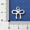 925 Sterling Silver Bowknot Charms STER-M119-05C-S-3